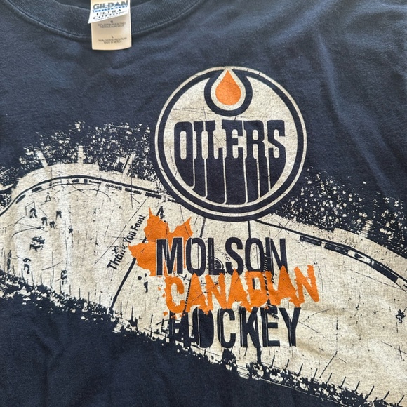 Molson Canadian Oilers Men Shirt - Picture 3 of 4